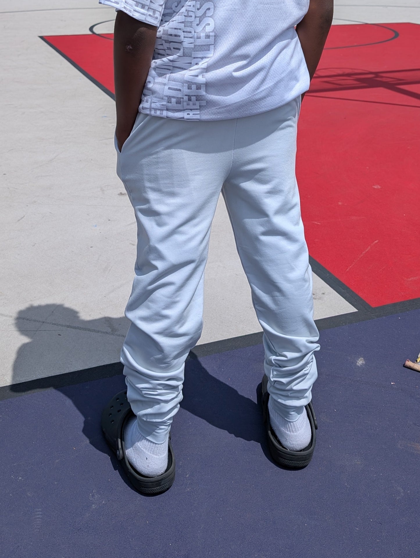 "Paint" Youth Joggers - Green