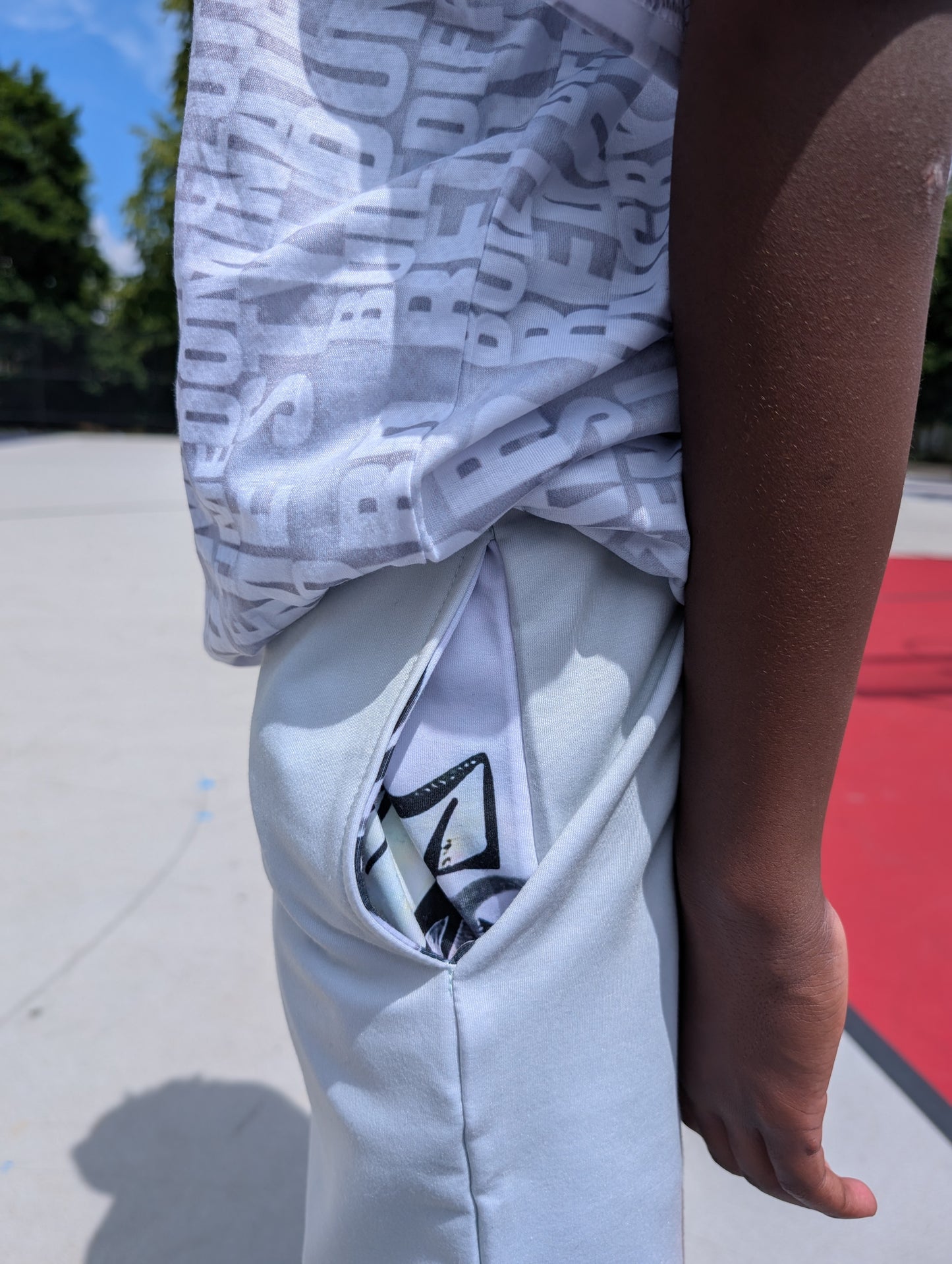 "Paint" Youth Joggers - Green