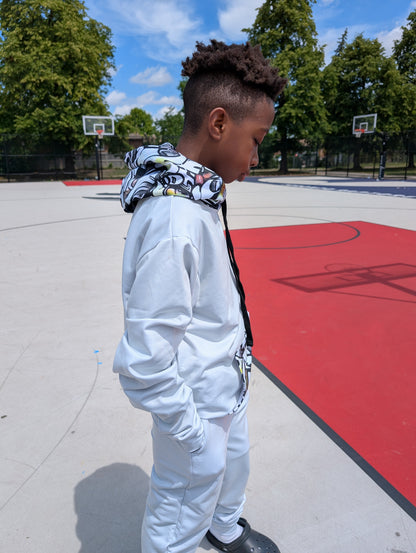 "Paint" Basketball Adult Hoodie