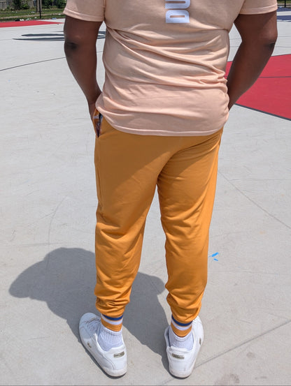 "Paint" Adult Jogger - Mustard