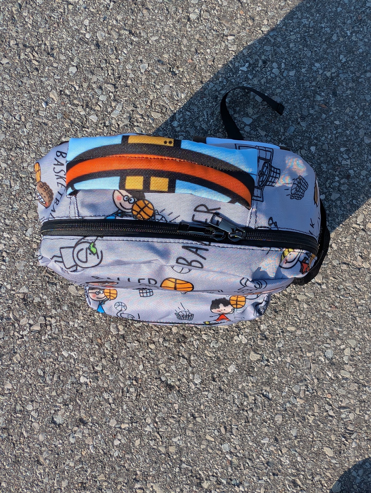 "Doodle" Basketball Backpack - Child