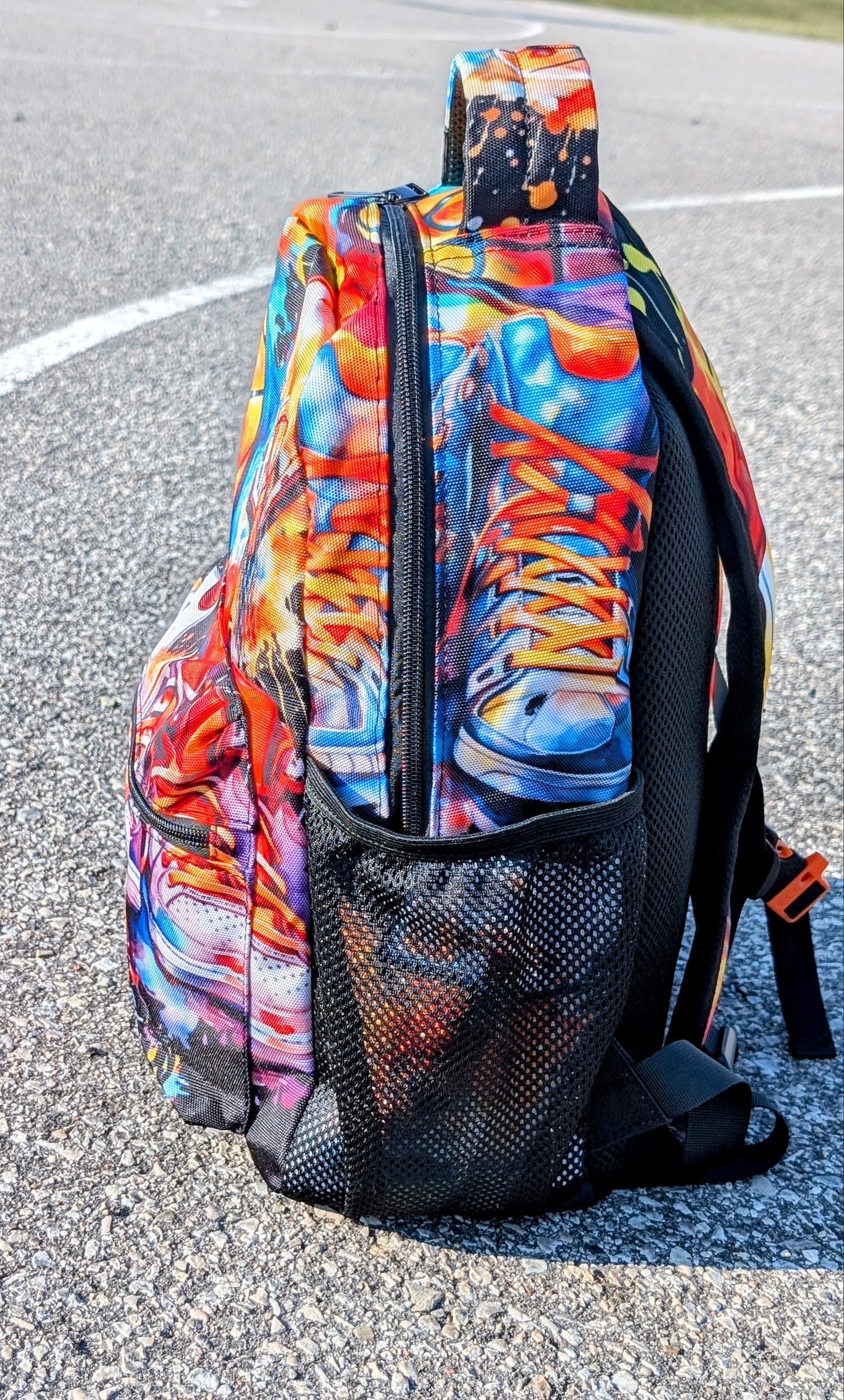"Paint" Child Backpack - Net