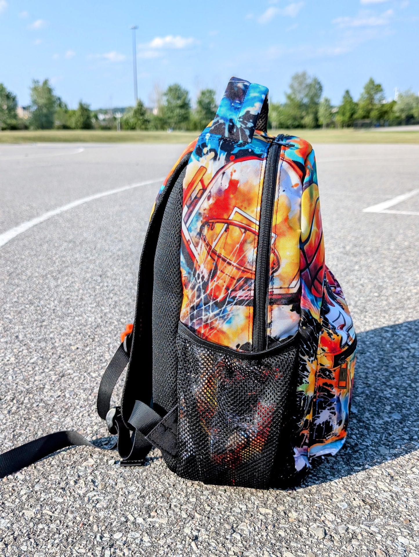 "Paint" Child Backpack - Net