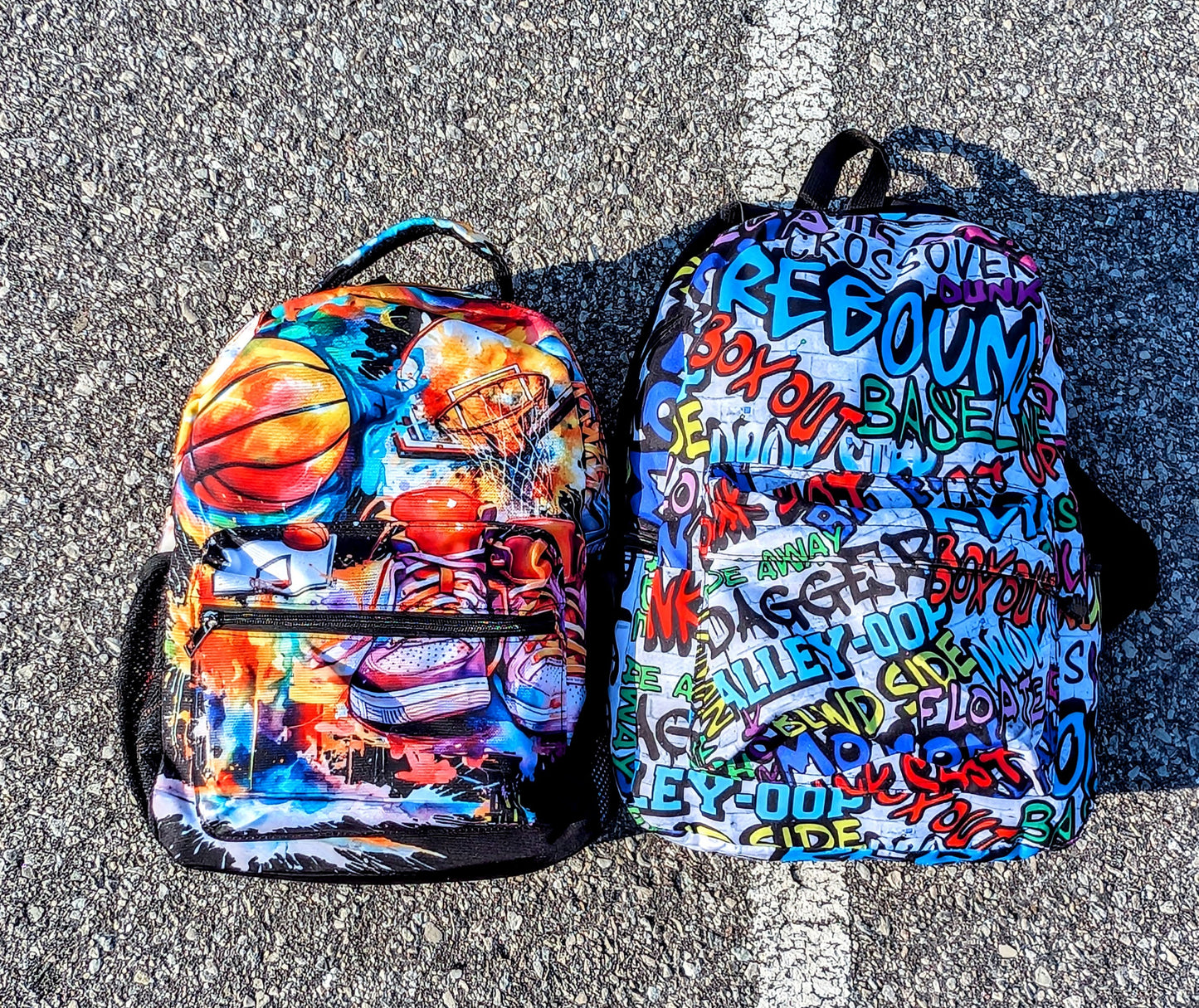"Paint" Child Backpack - Net