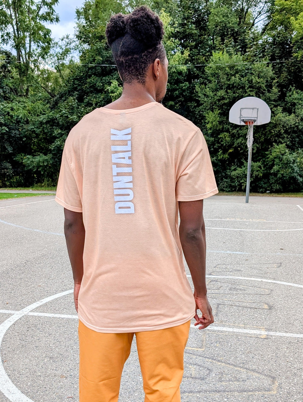 Paint Adult T-Shirt - Peach