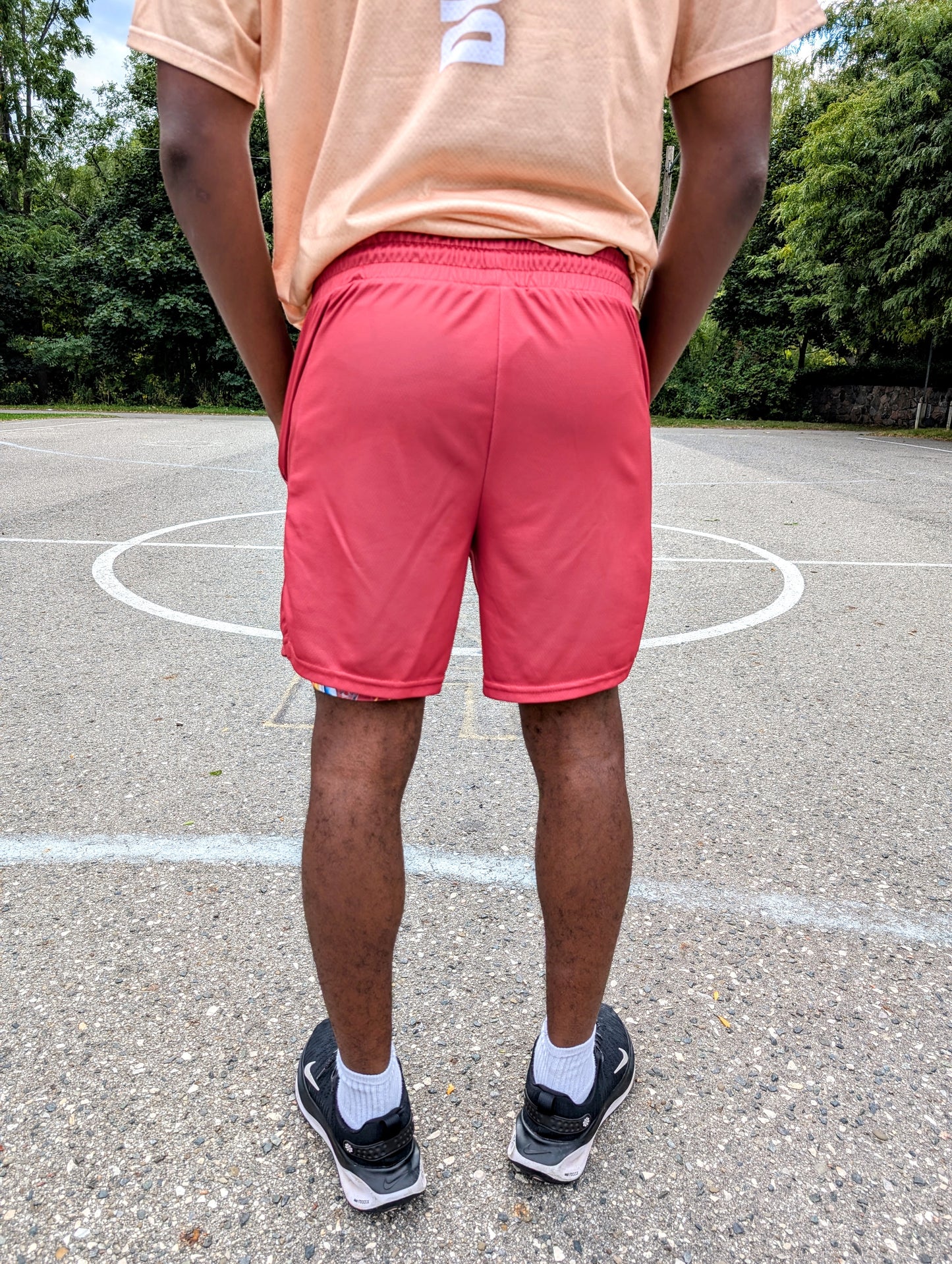 "Paint" Men's 2-in-1 Shorts