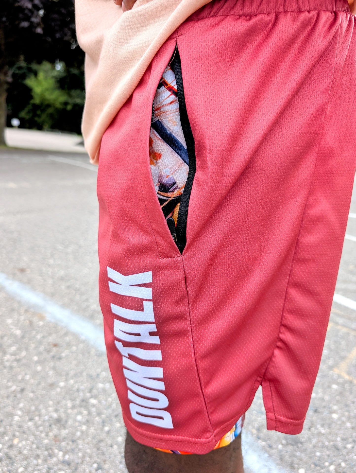 "Paint" Men's 2-in-1 Shorts