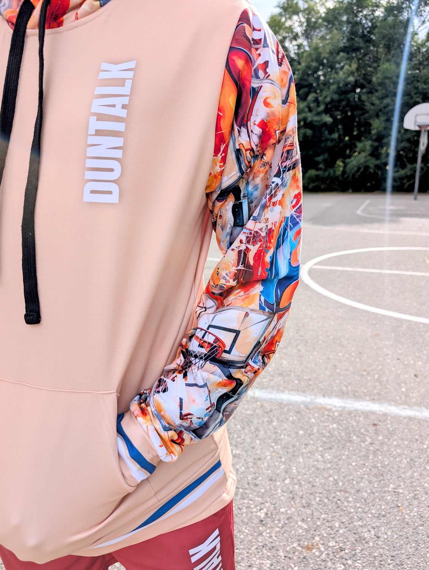 "Paint" Basketball Hoodie