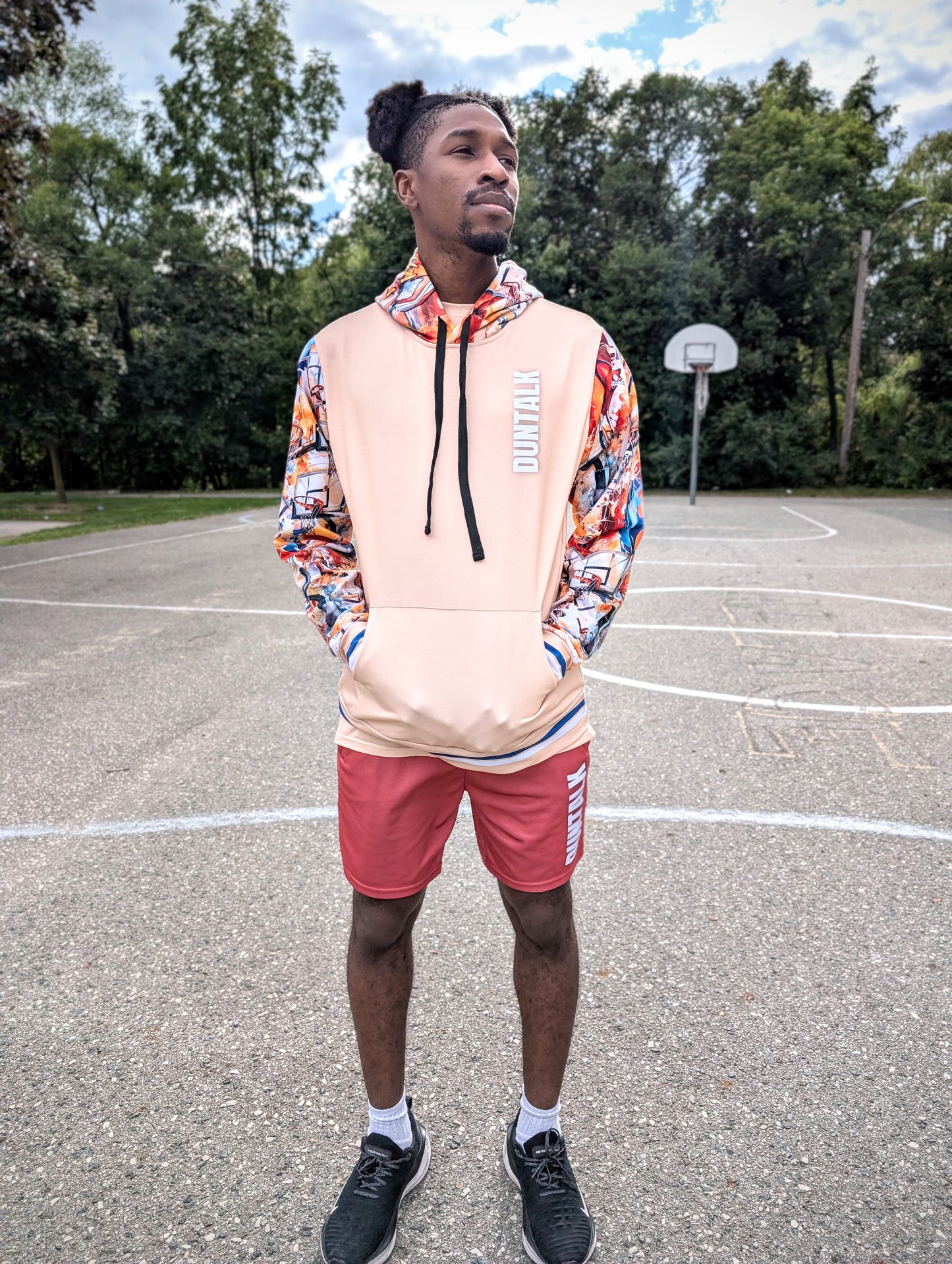 "Paint" Basketball Hoodie
