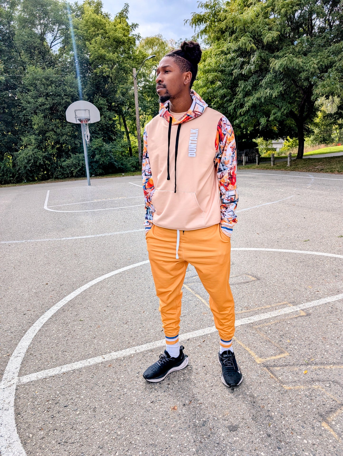 "Paint" Adult Jogger - Mustard