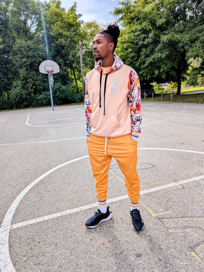 "Paint" Adult Jogger - Mustard