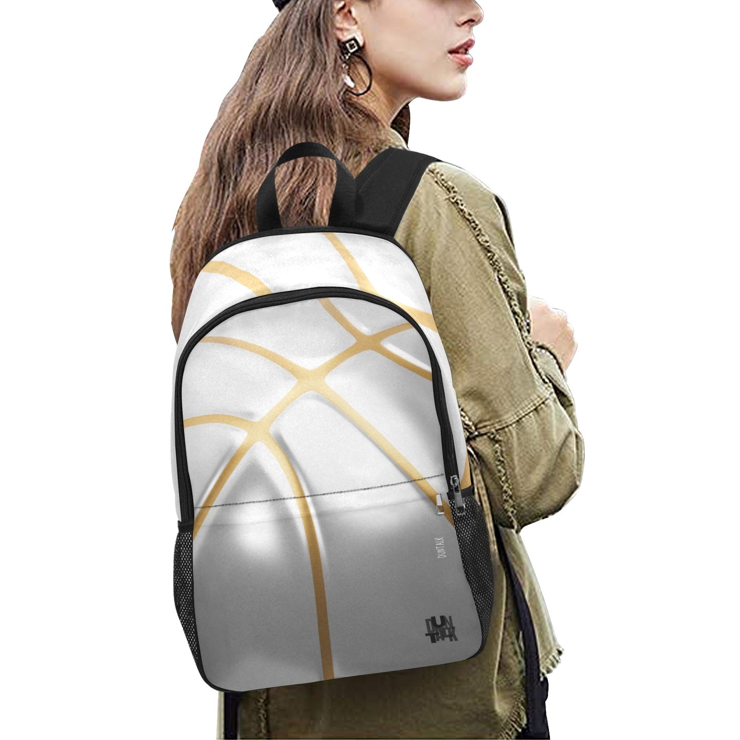 "Grind Mode" Small Backpack -Silver