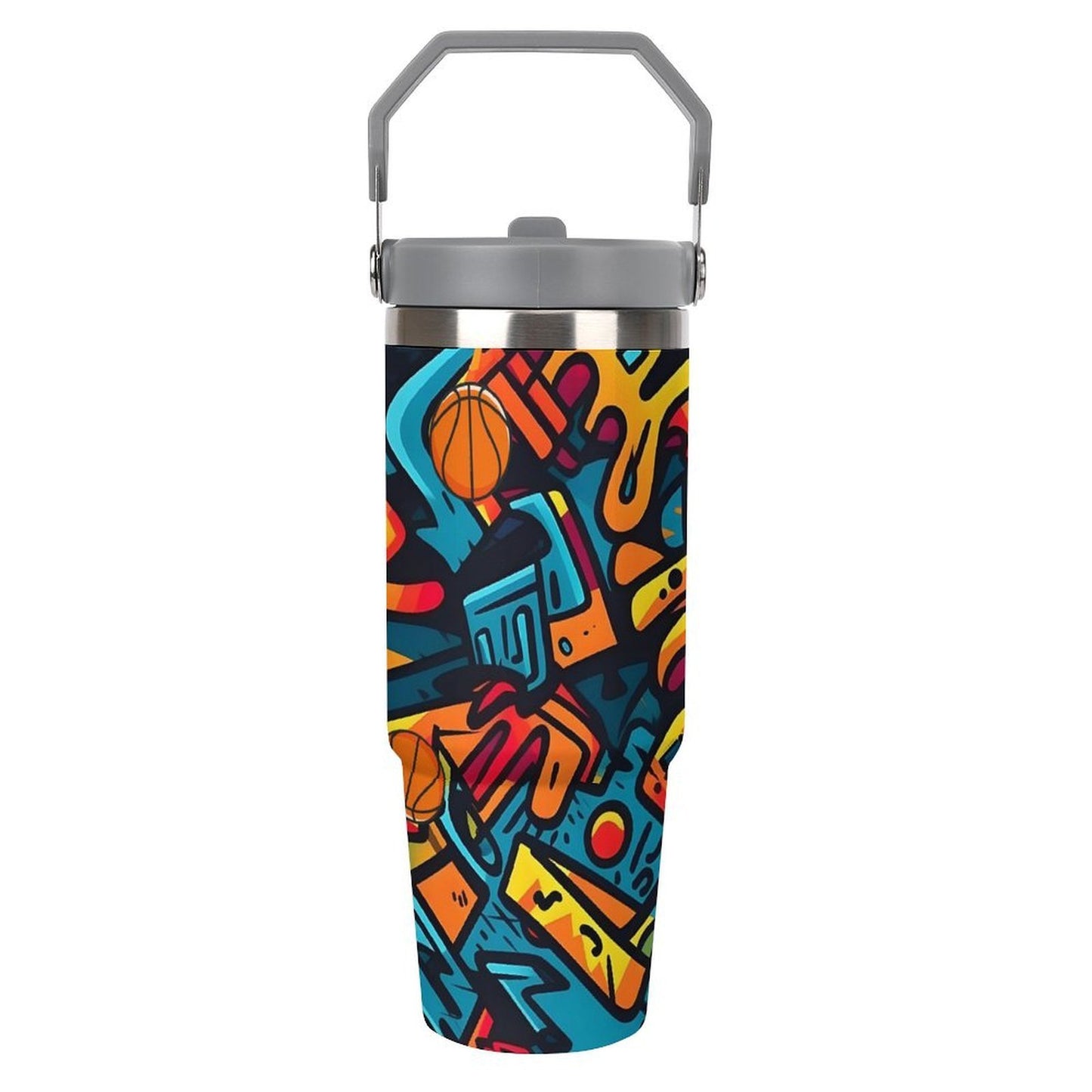 Graffiti Tumbler - Orange