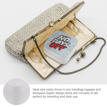 No Days Off Drip Lock Jewelry Box - Sky