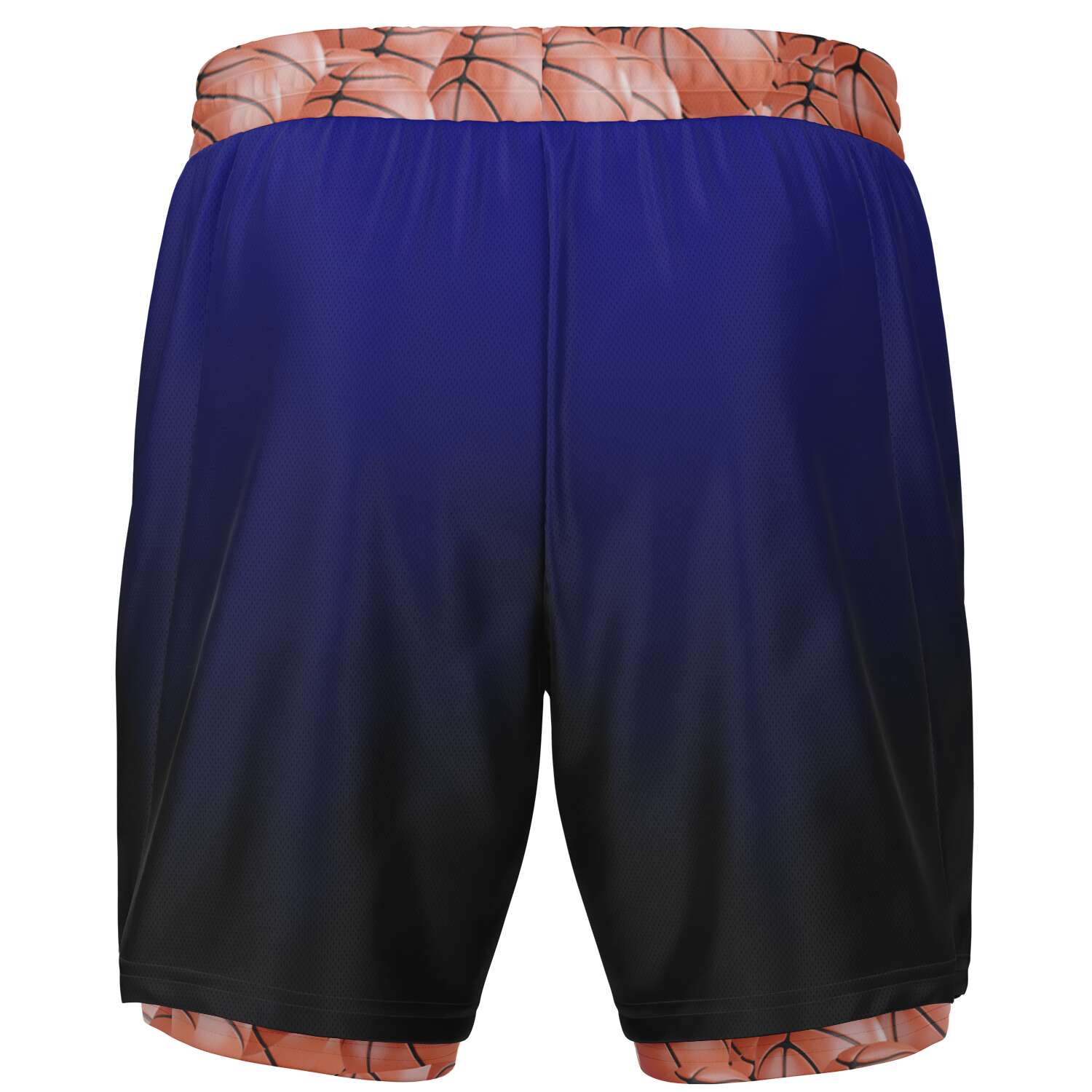 Duntalk "All Net" Unisex 2-in-1 Basketball Shorts Subliminator