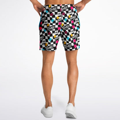Check Mate Mid Shorts