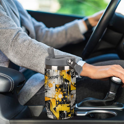 Relentless Tumbler - Yellow/Grey