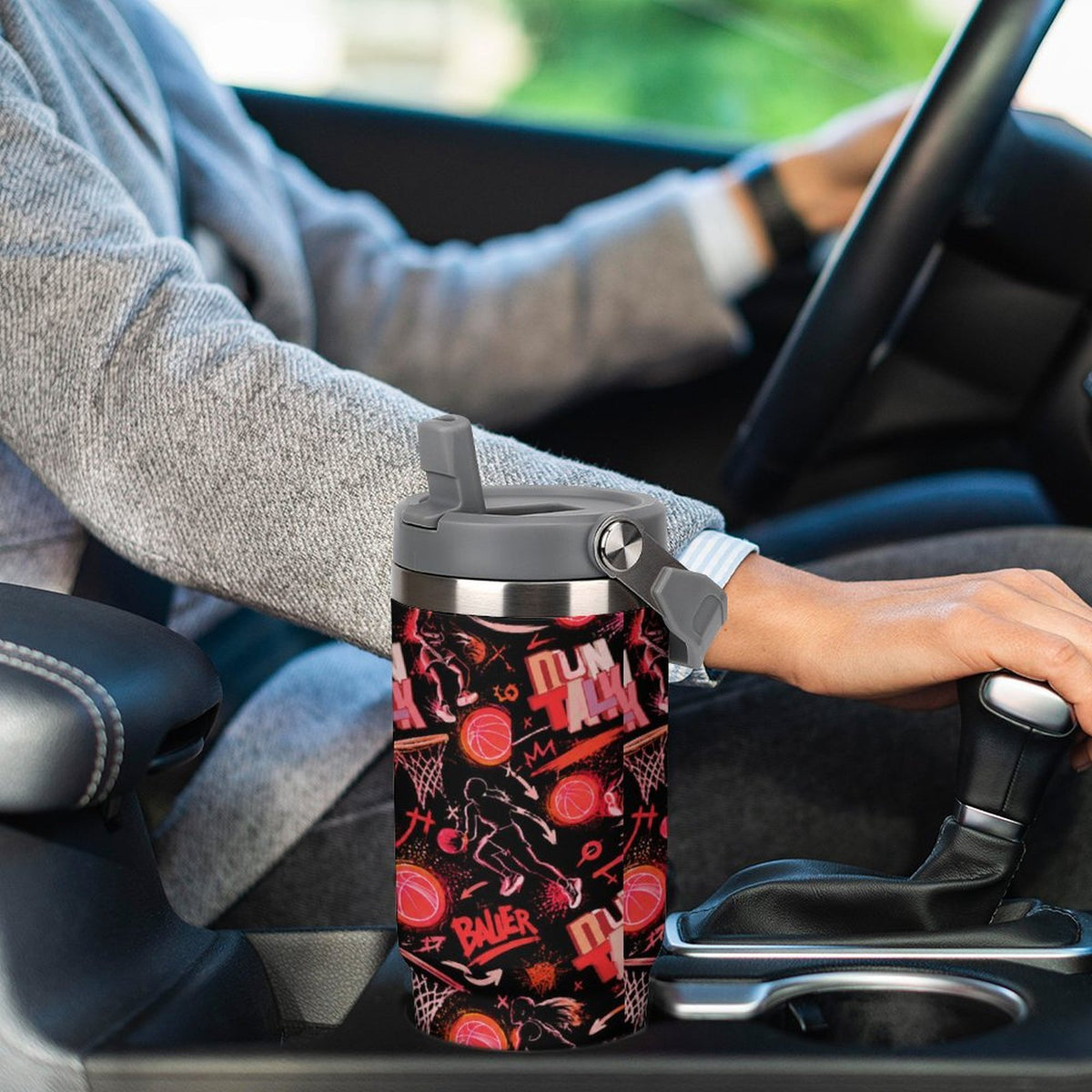Sketchbook Tumbler - Black/Red