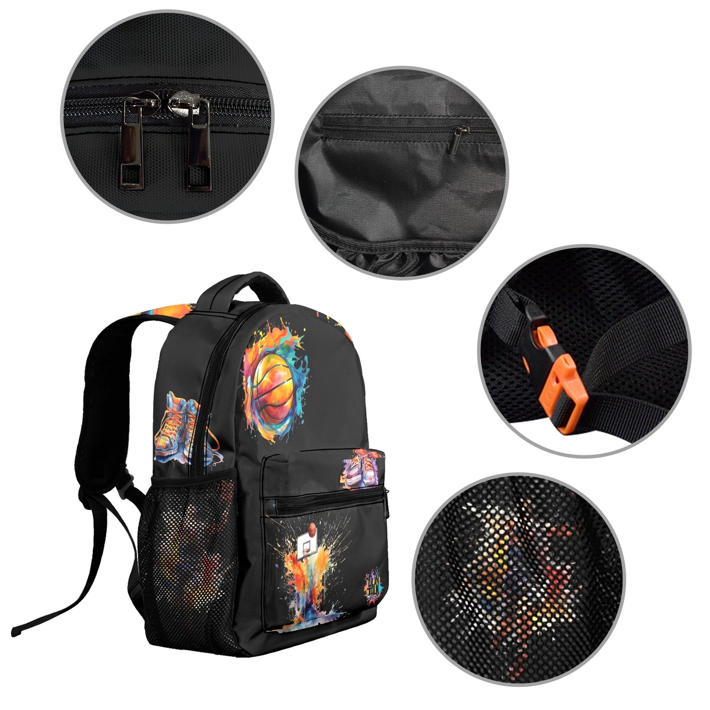 "Paint" Child Backpack - Hightop