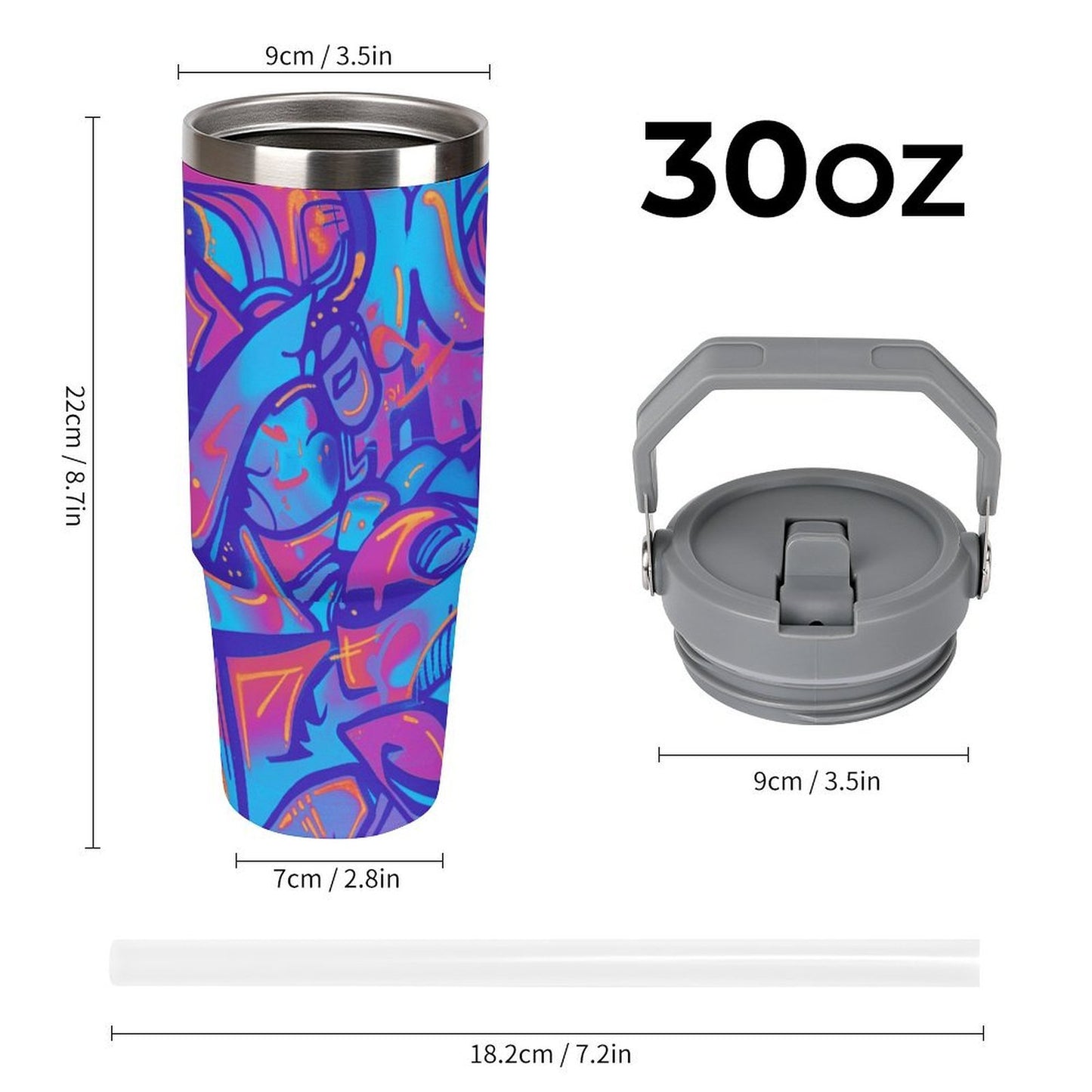 Paint Tumbler - Neon