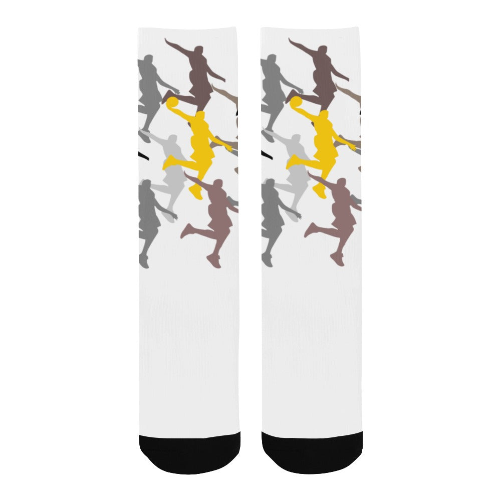 Body A Man Adult Unisex Socks - Grey