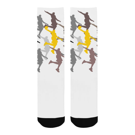 Body A Man Adult Unisex Socks - Grey