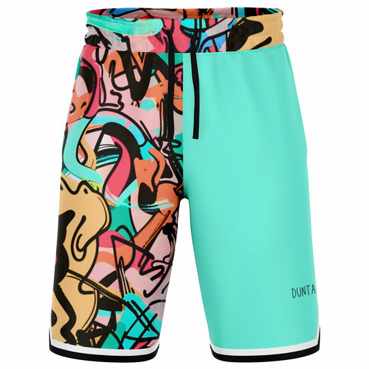 Duntalk "One Stop" Basketball Classic Shorts - Blue2 Subliminator