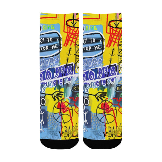 "Hoop Dreams" Basketball Youth Socks