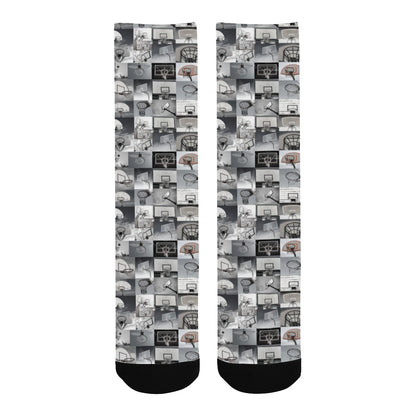 "All Net" Basketball Adult Socks