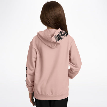 Duntalk "Gridlock" Youth Basketball Hoodie - Pink Subliminator