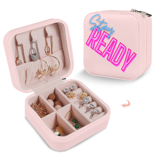 "Ready" Drip Lock Sports Travel Jewelry Box