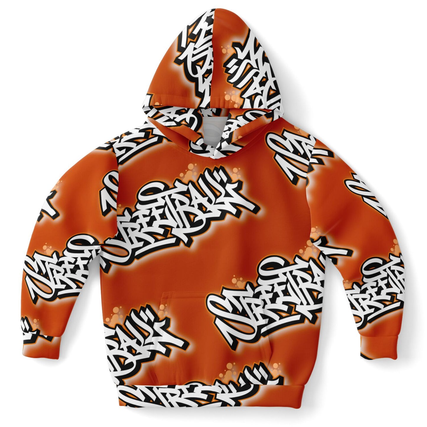 "Streetball" Youth Basketball Hoodie - Sunset