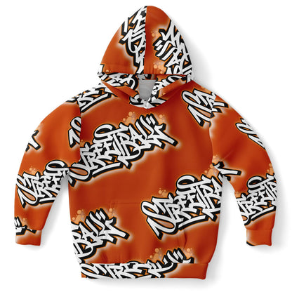 "Streetball" Youth Basketball Hoodie - Sunset