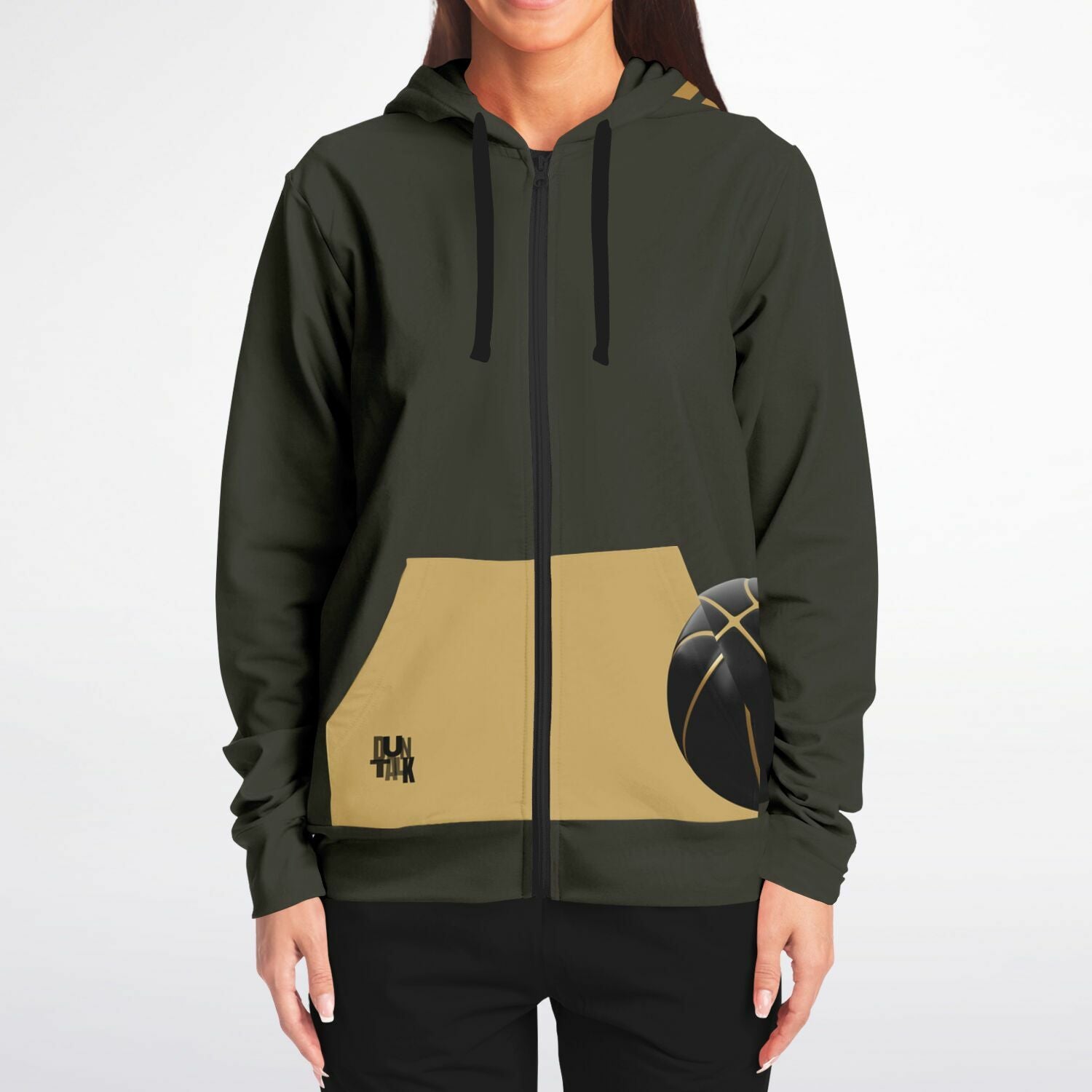 Duntalk "Black Top" Basketball Hoodie Subliminator