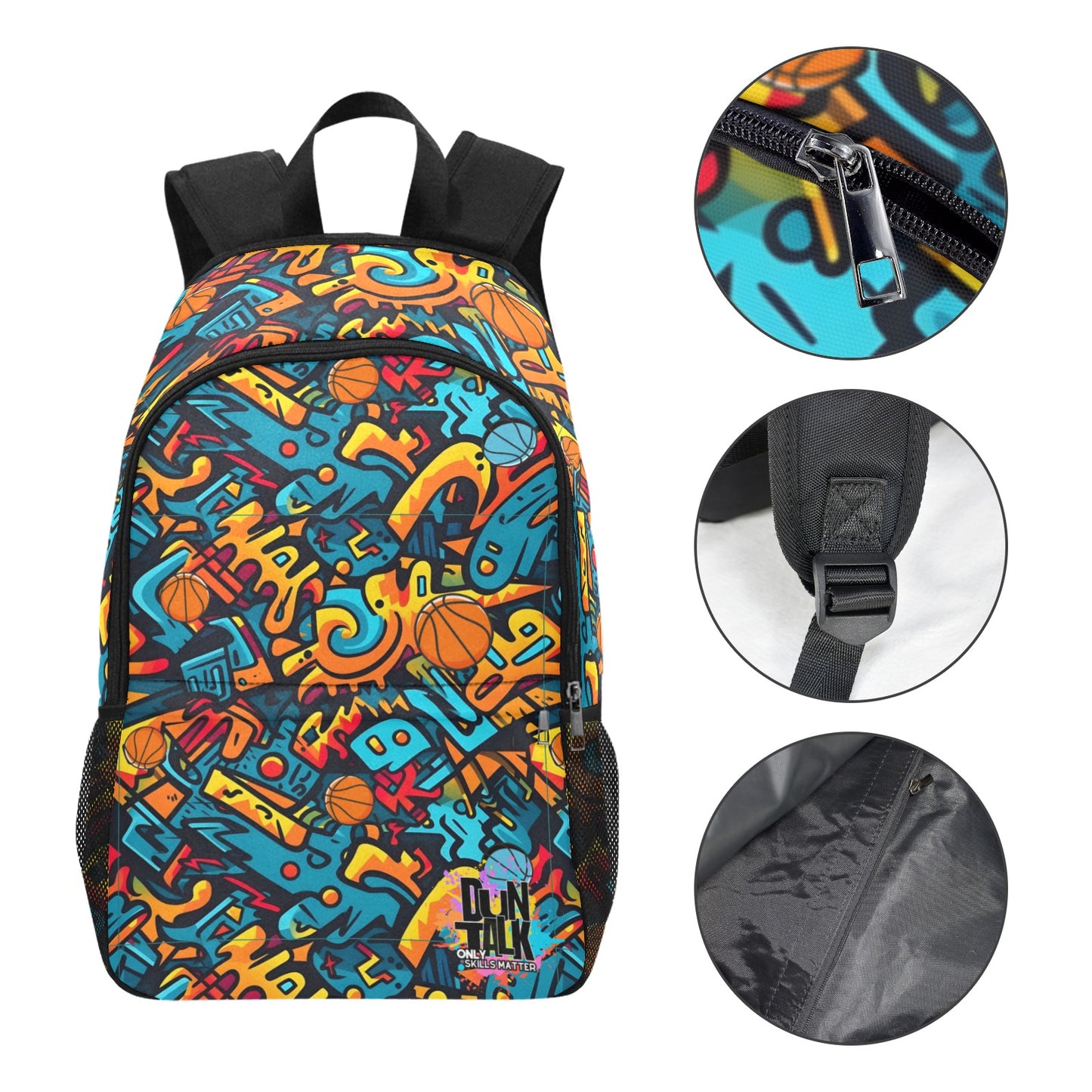 "Paint" Small Backpack - Pipes