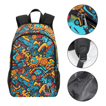 "Paint" Small Backpack - Pipes