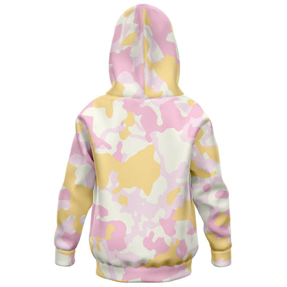 "Bench Mob" Basketball Youth Hoodie - Pink