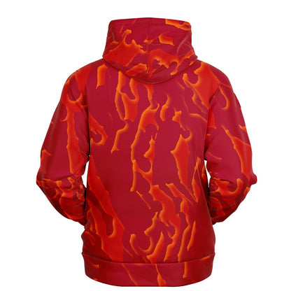 Shifted Adult Hoodie - Red