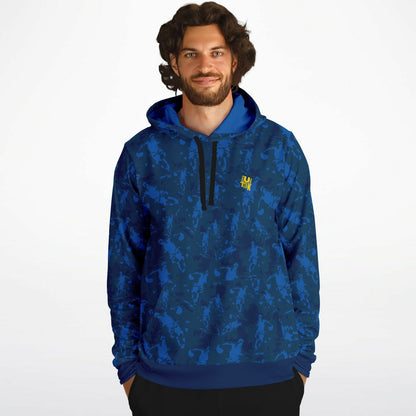 Shifted Adult Hoodie - Blue