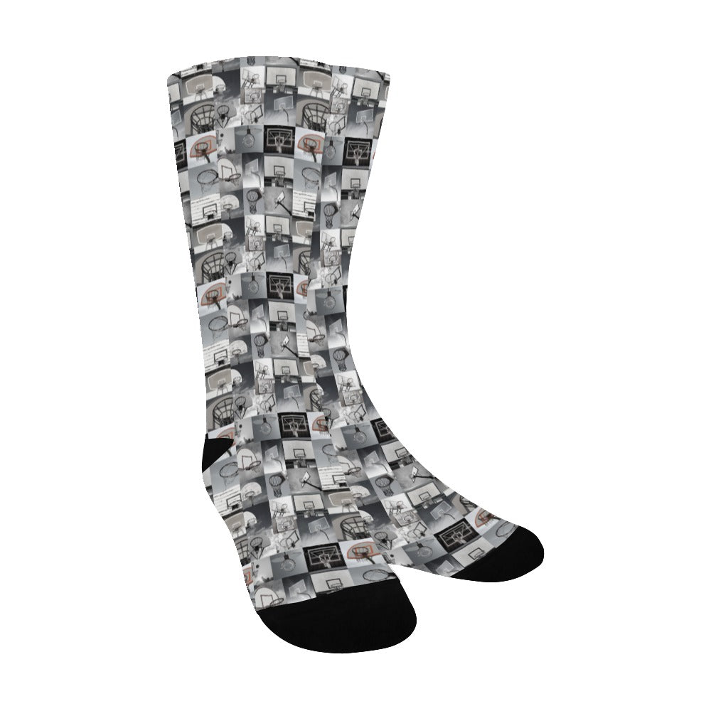 "All Net" Basketball Adult Socks