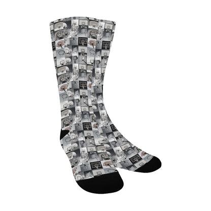"All Net" Basketball Adult Socks