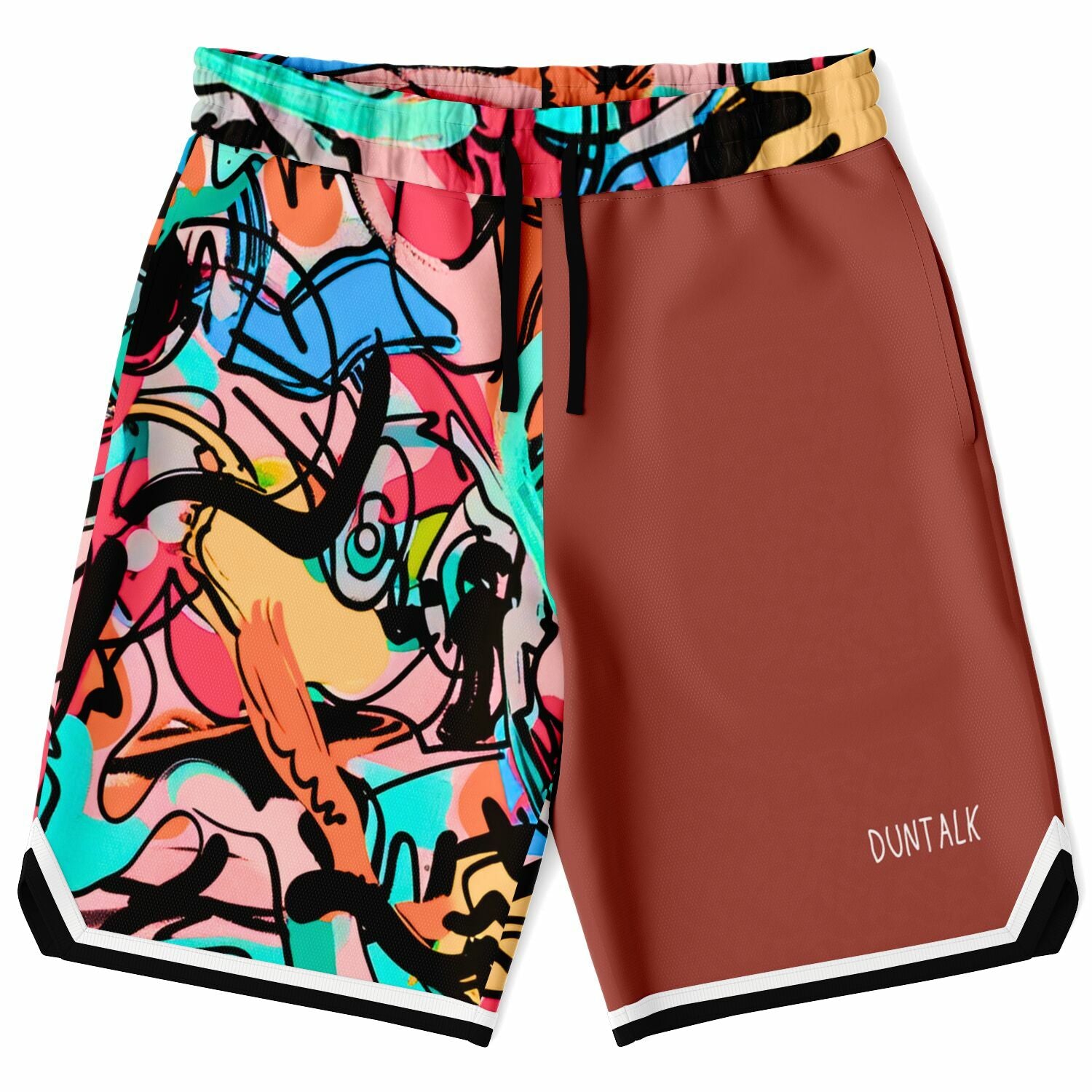 Duntalk "One Stop" Basketball Classic Shorts - Mauve Subliminator