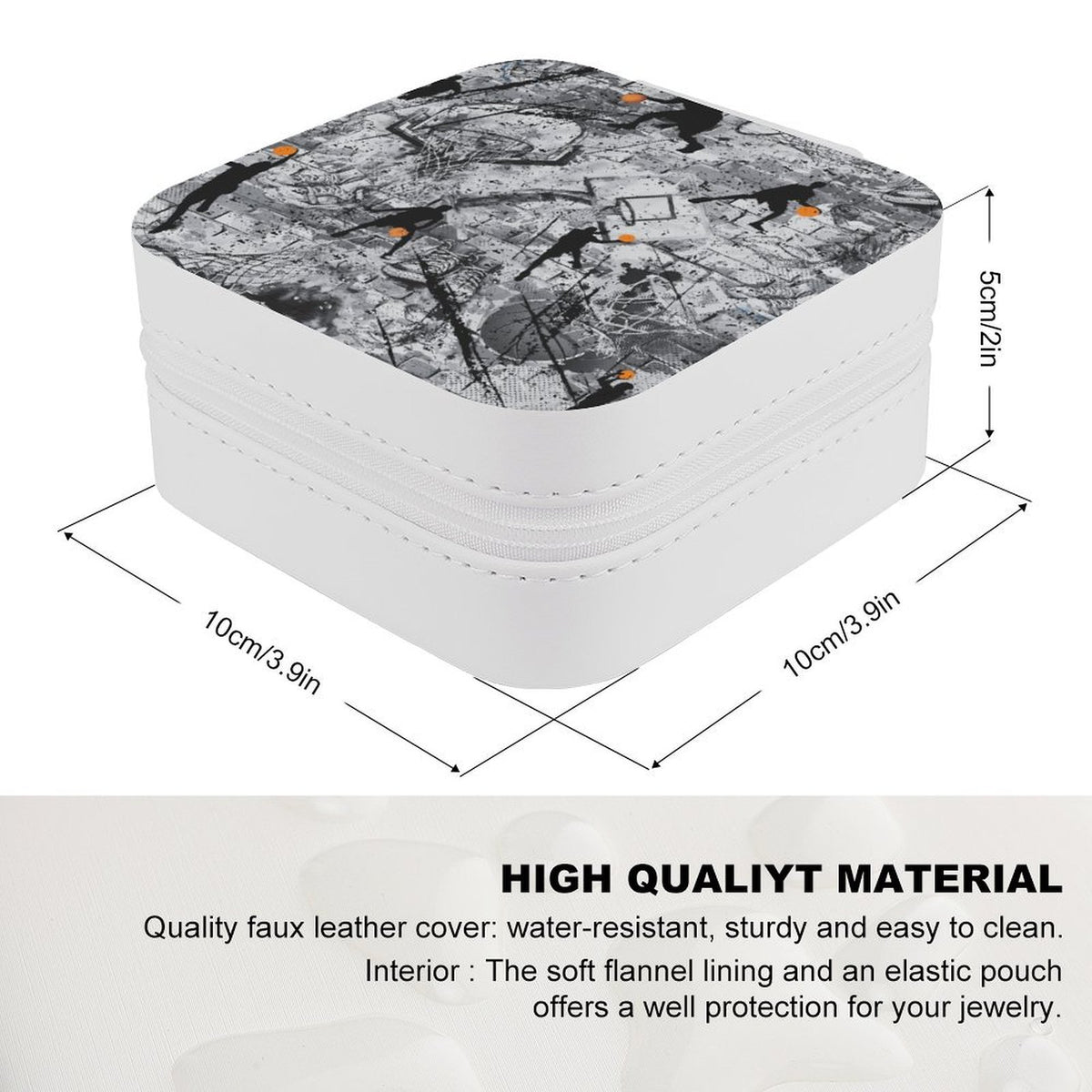 Concrete Drip Lock Jewelry Box