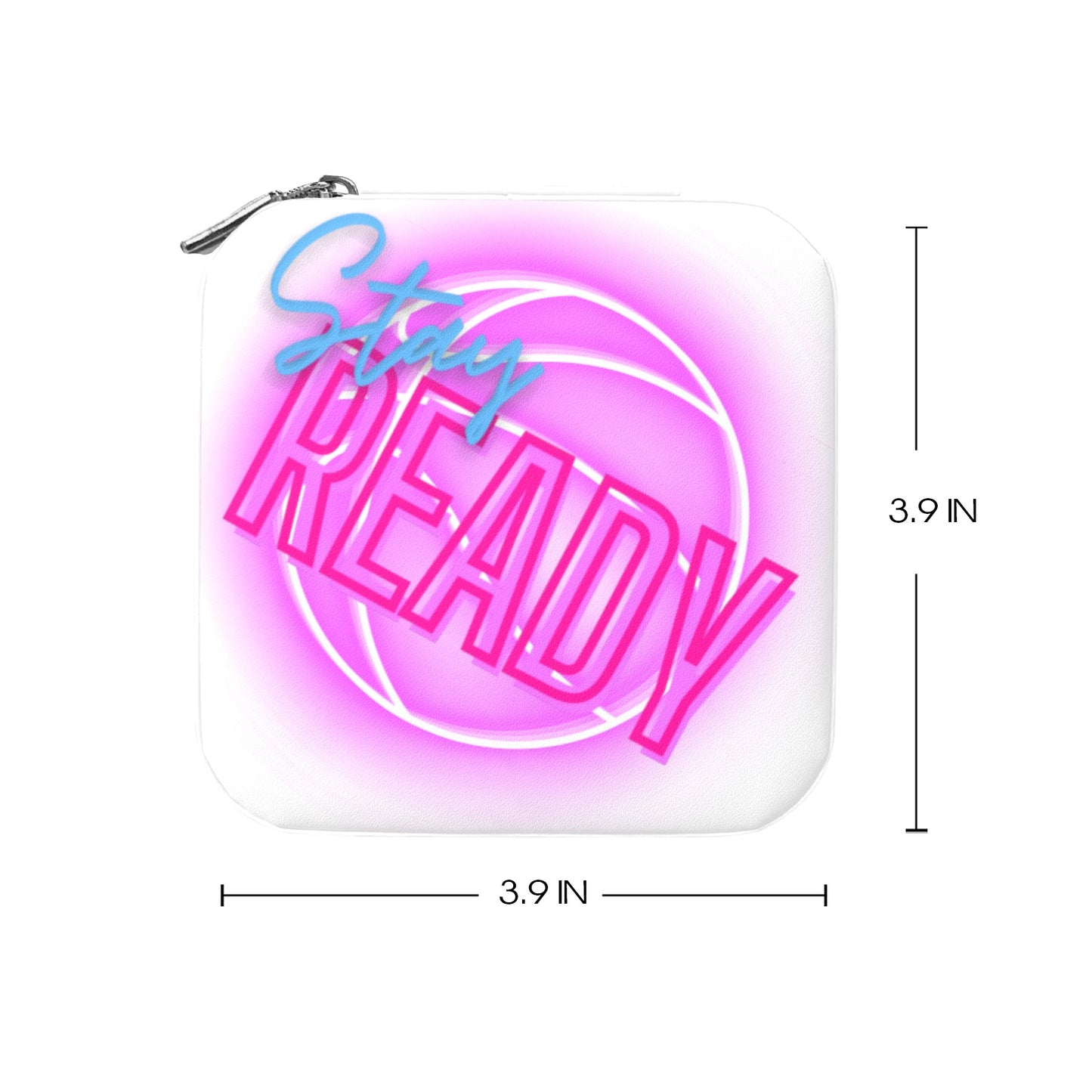"Ready" Drip Lock Sports Travel Jewelry Box