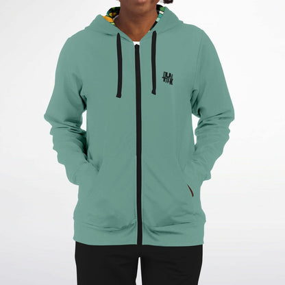 Ground Game Zip-Up Hoodie - Reverse