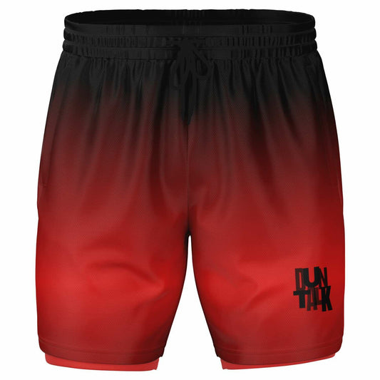 Blender Men's 2-in-1 Shorts - Red