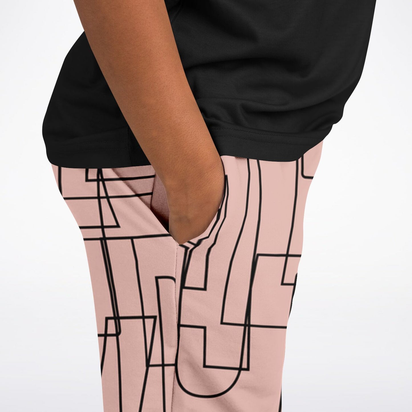 Duntalk "Gridlock" Youth Jogger - Pink Subliminator