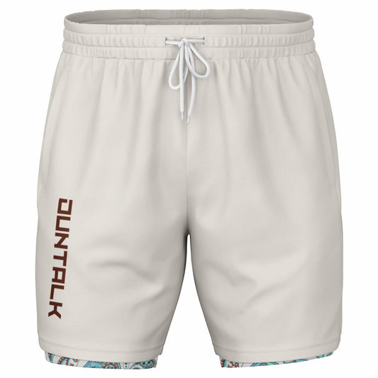 "Heat Check" Unisex 2-in-1 Shorts