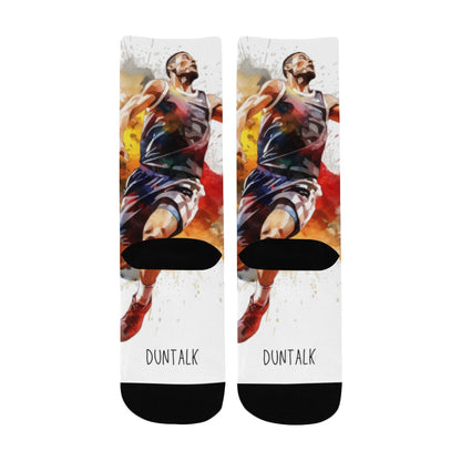 "Paint" Youth Socks - Sky High 1