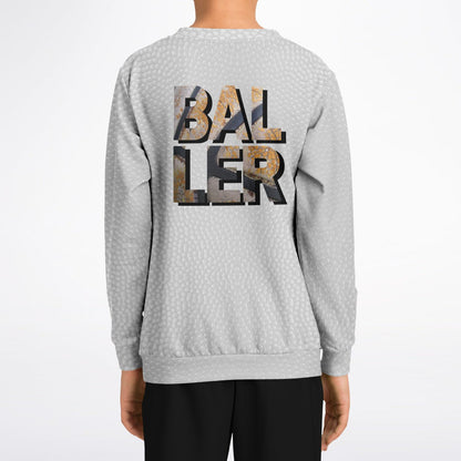 Duntalk "Leather" Basketball Youth Sweatshirt